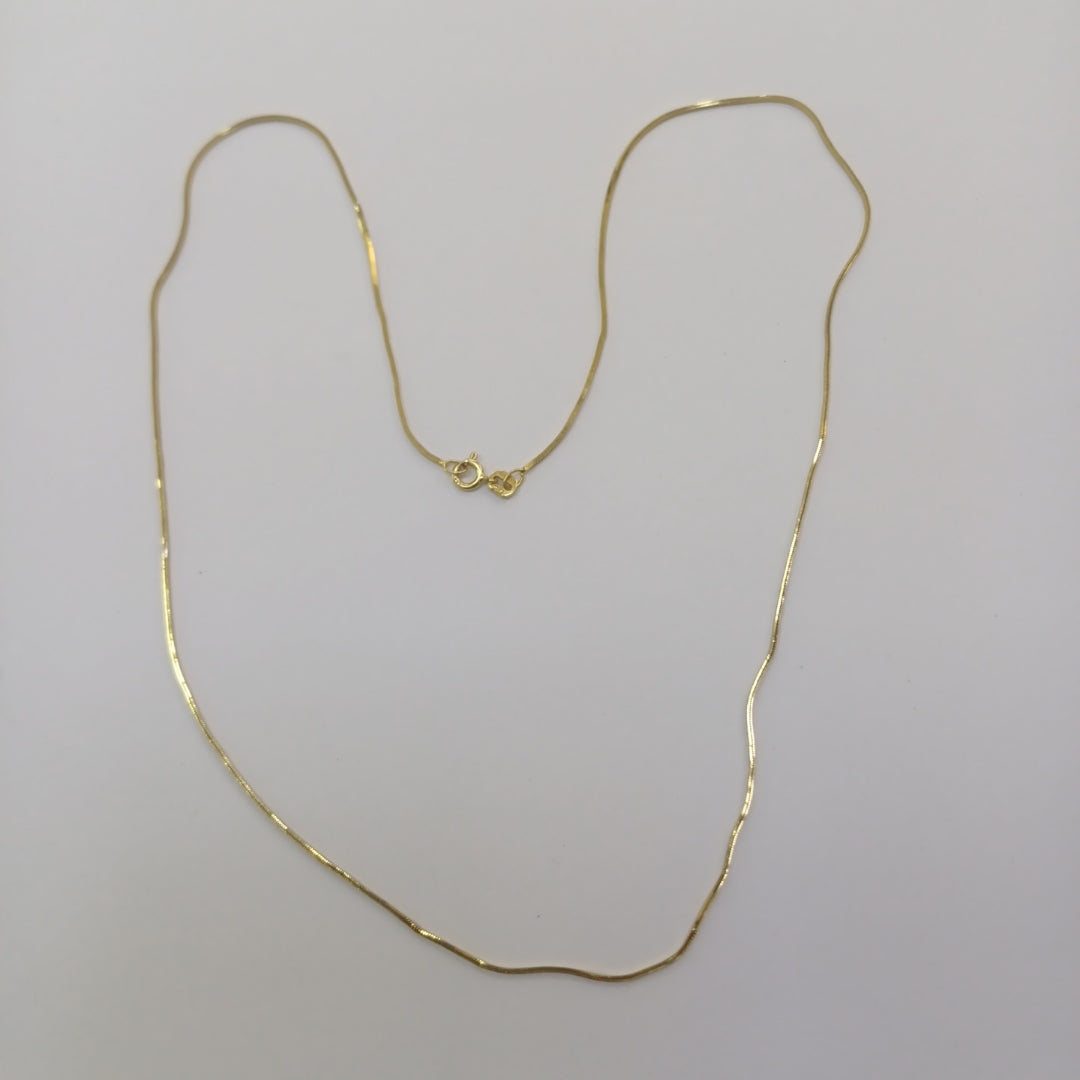 GARGANTILLA ORO 14 K 2,10 GRMS (SEMINUEVO)