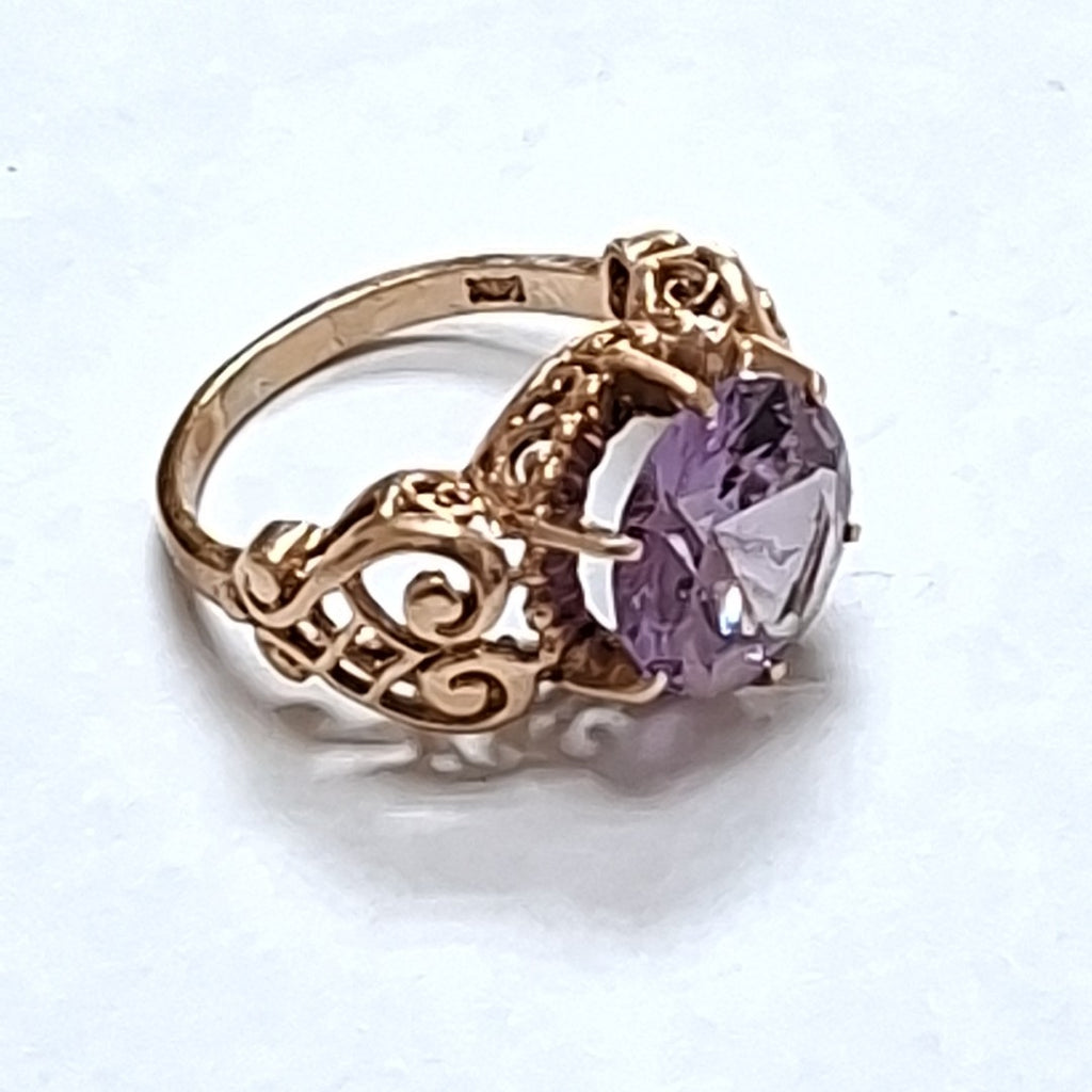 ANILLO ORO 14 K 4,10 GRMS (SEMINUEVO)
