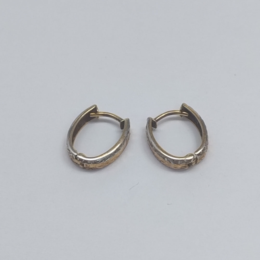 ARRACADAS PAR ORO 14 K 0,90 GRMS (SEMINUEVO)