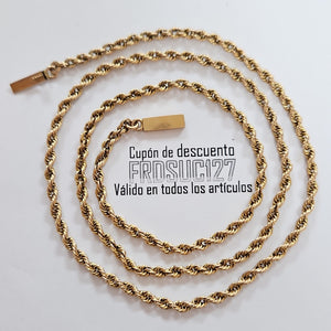 CADENA ORO 10 K 14.7 GRMS (SEMINUEVO)