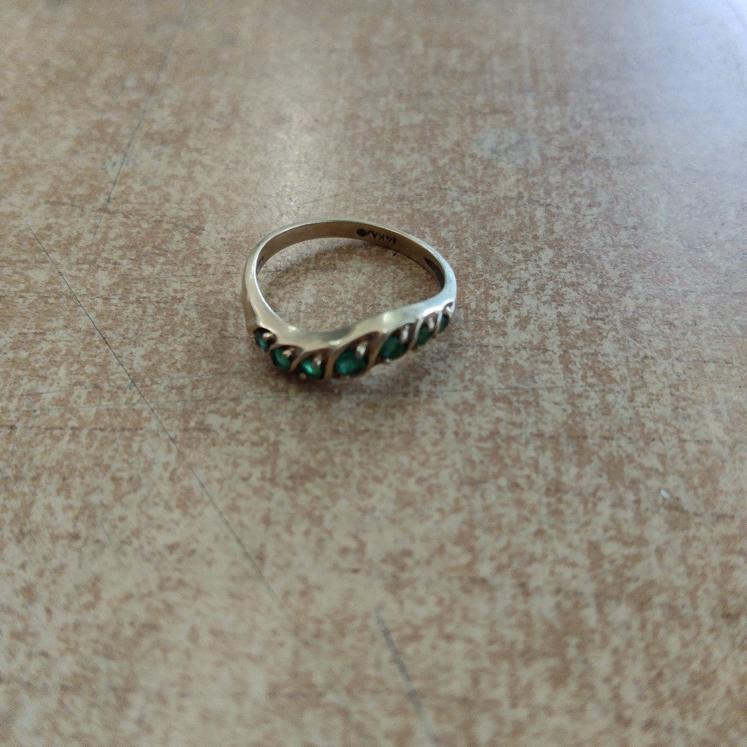 ANILLO ORO 14 K 2.1 GRMS (SEMINUEVO)