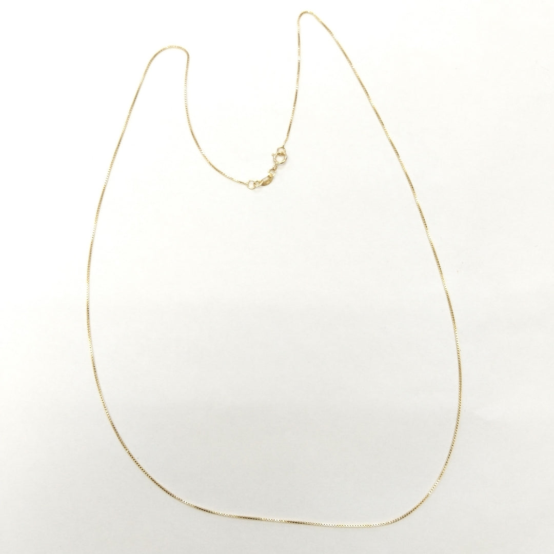 CADENA VENECIANO 14K 55 CM 1.7 GR (NUEVO)
