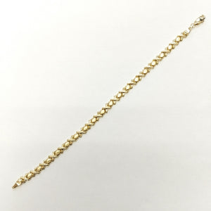 PULSERA ESP XOXO 14K 18 CM 6.1 GR (NUEVO)