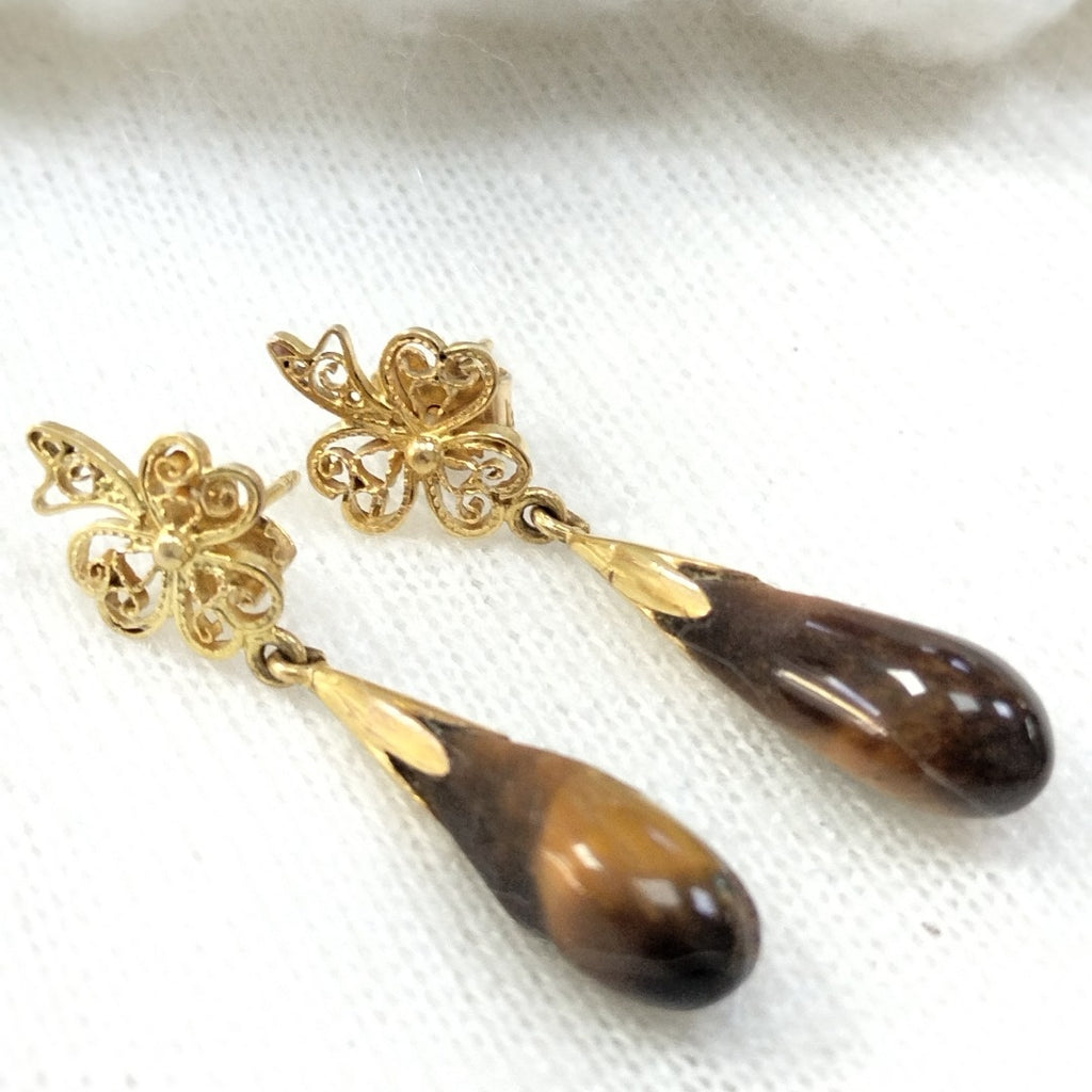 ARETES PAR ORO 10 K 4 GRMS (SEMINUEVO)