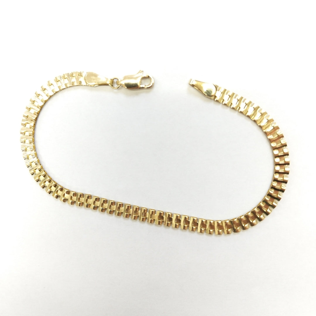 PULSERA ESPECIAL 14K 18 CM 4.1 GR (NUEVO)