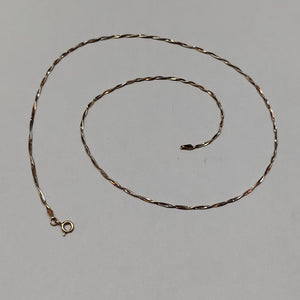 COLLAR ORO 14 K 3.8 GRMS (SEMINUEVO)