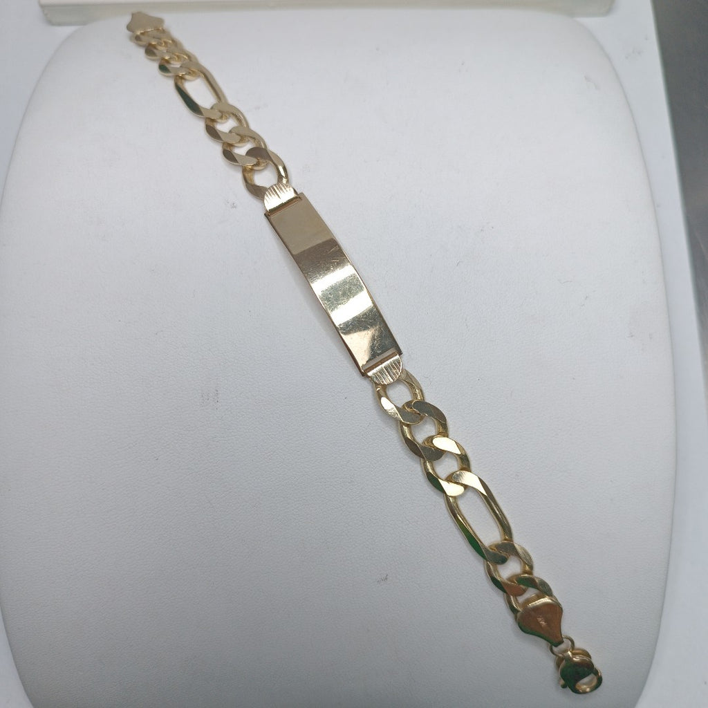 PULSERA ESCLAVA 3X1 14K 21 CM 28.8 GR (NUEVO)