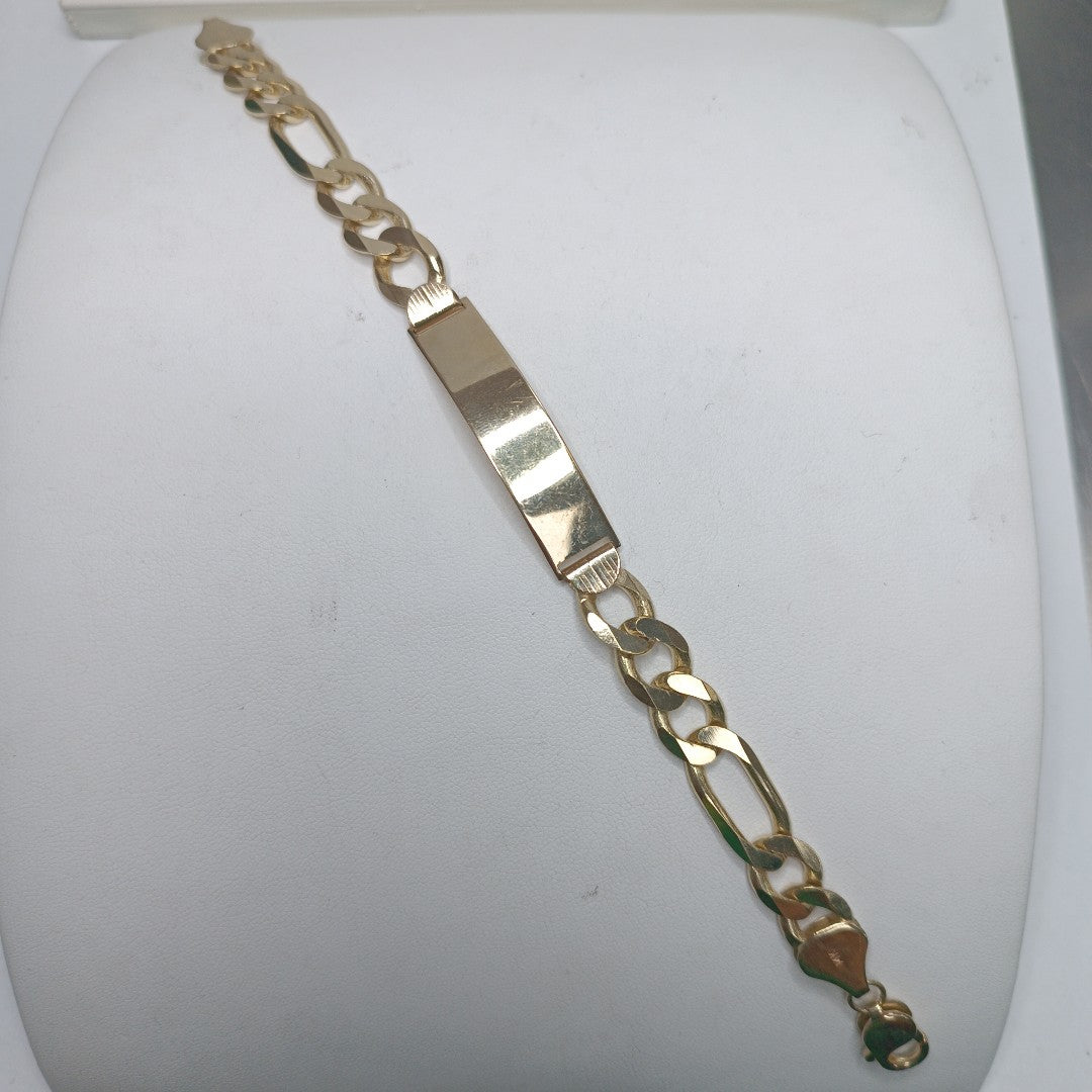 PULSERA ESCLAVA 3X1 14K 21 CM 28.8 GR (NUEVO)