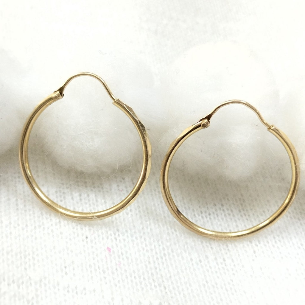 ARRACADAS PAR ORO 14 K 1.7 GRMS (SEMINUEVO)