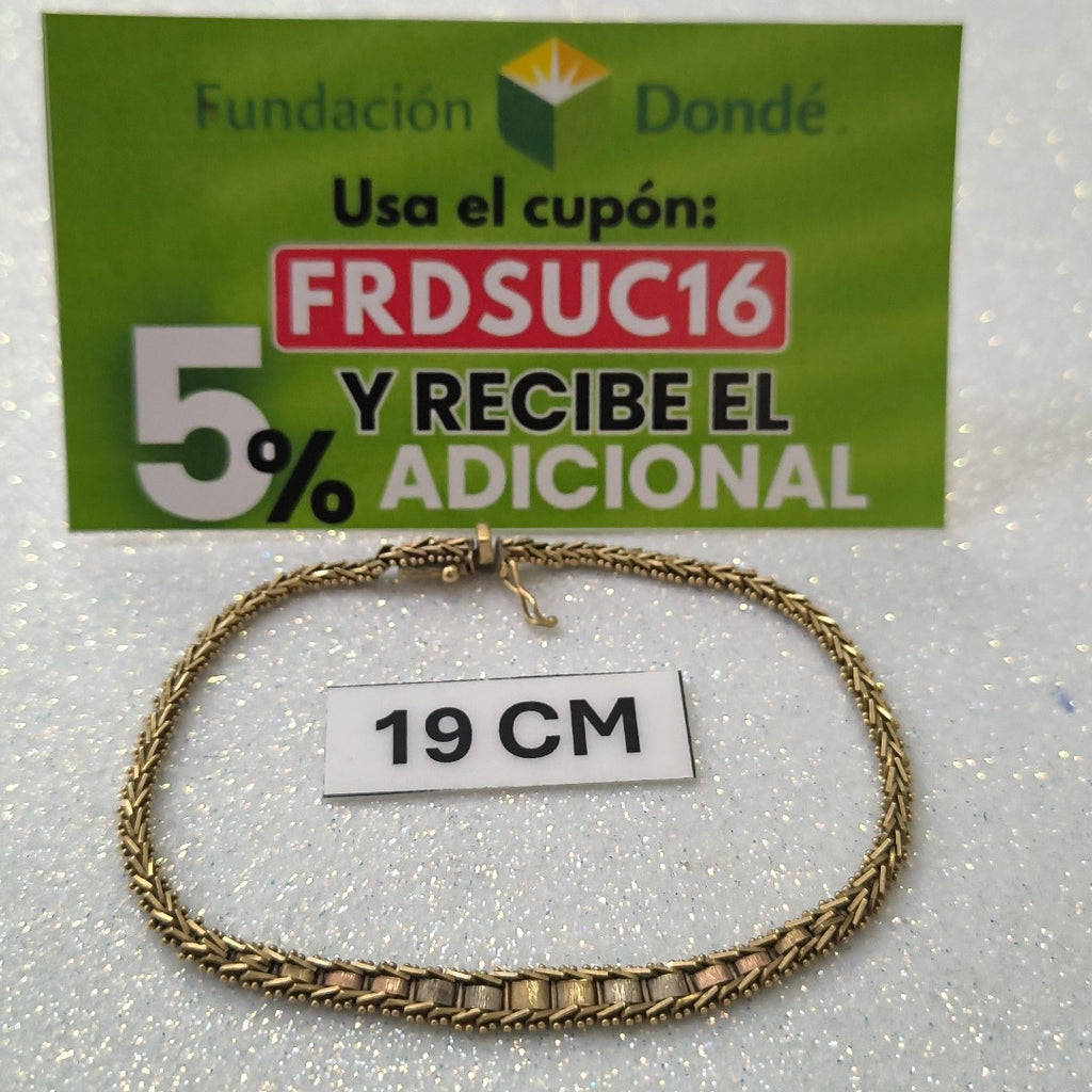 PULSERA ORO 10 K 6,00 GRMS (SEMINUEVO)