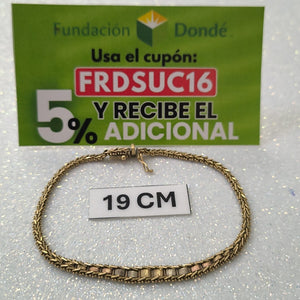 PULSERA ORO 10 K 6,00 GRMS (SEMINUEVO)