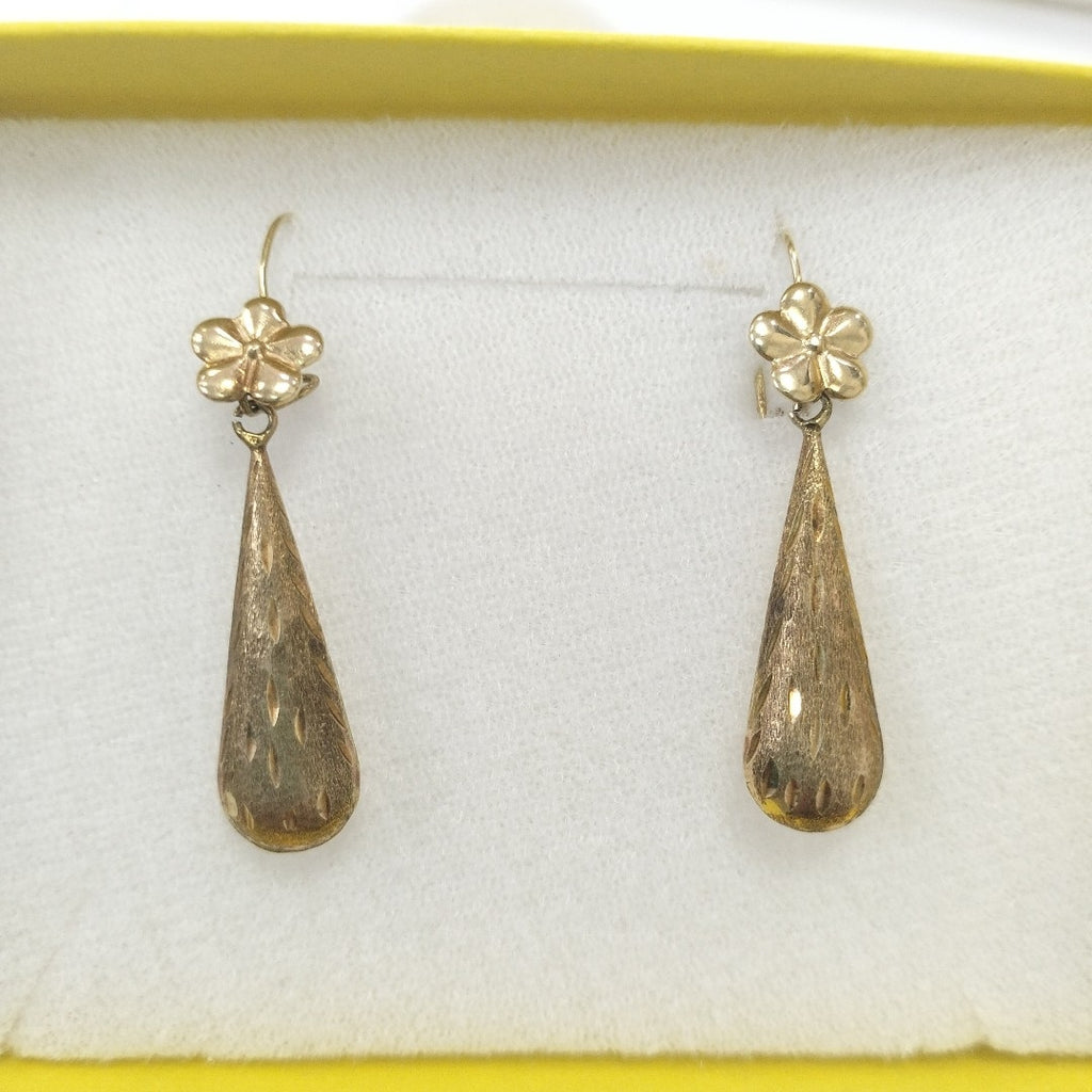 ARETES PAR ORO 8 K 1.8 GRMS (SEMINUEVO)