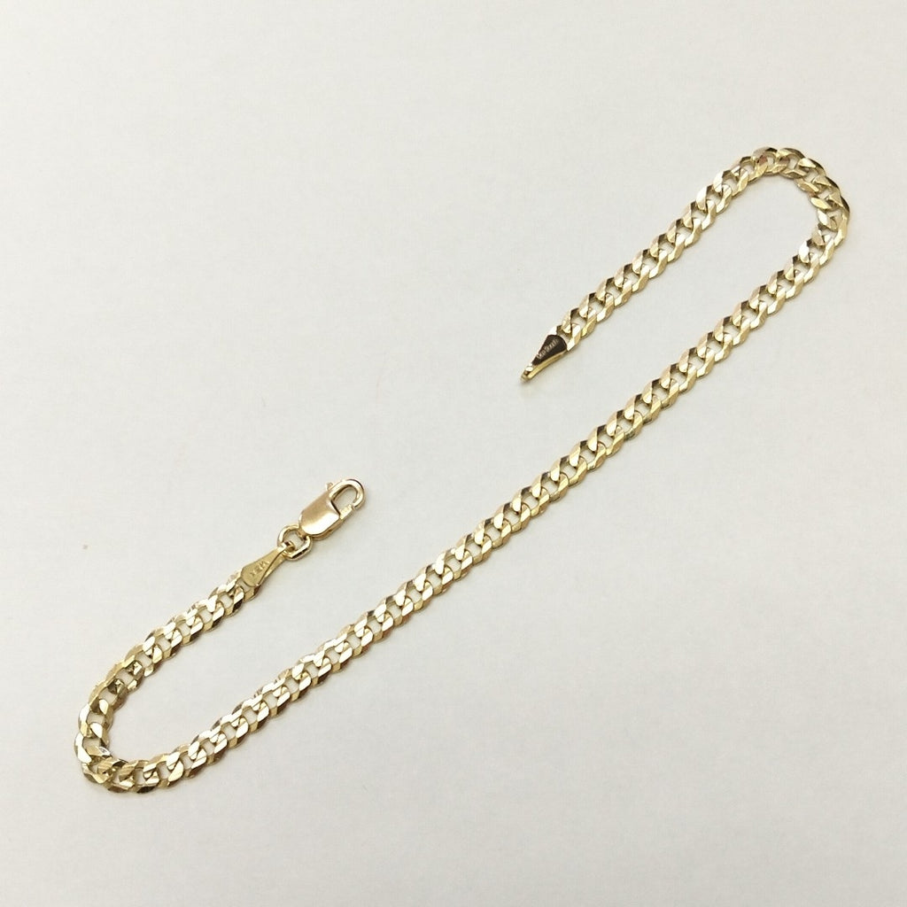 PULSERA BARBADA 14K 18 CM 3.3 GR (NUEVO)
