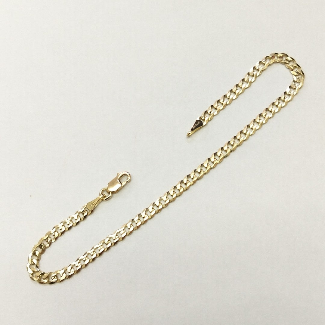 PULSERA BARBADA 14K 18 CM 3.3 GR (NUEVO)