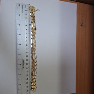 PULSERAS CABALLERO ORO 14K 21.1 (NUEVO)