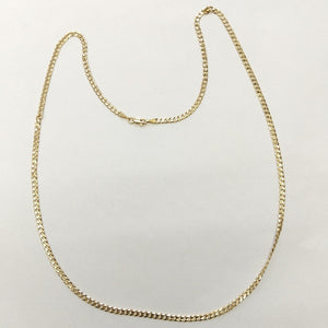 CADENA BARBADA 14K 60 CM 10 GR (NUEVO)