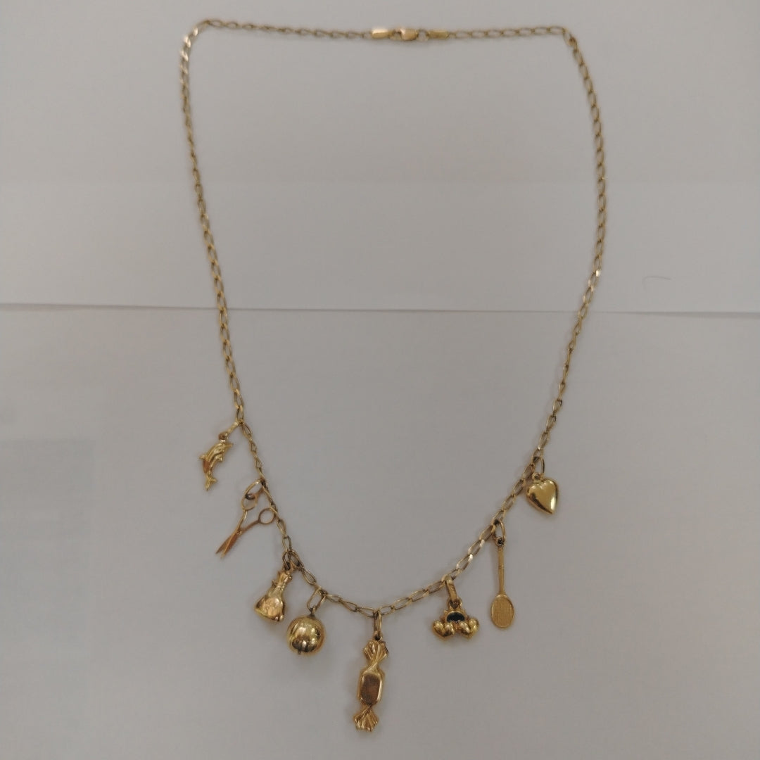COLLAR ORO 14 K 14,60 GRMS (SEMINUEVO)