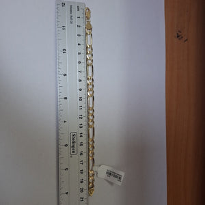 PULSERA 3X1 14K 21 CM 14.7 GR (NUEVO)