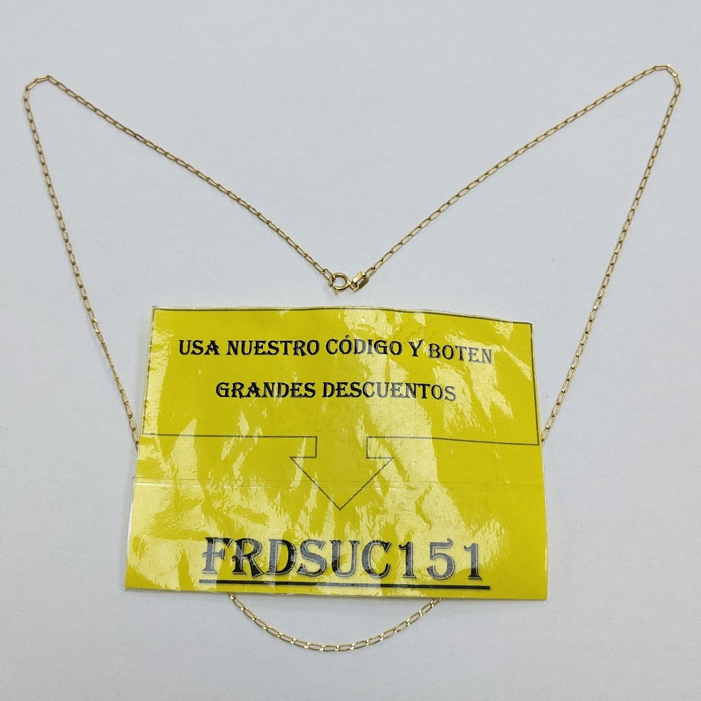 CADENA ORO 10 K 2,40 GRMS (SEMINUEVO)