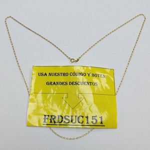 CADENA ORO 10 K 2,40 GRMS (SEMINUEVO)