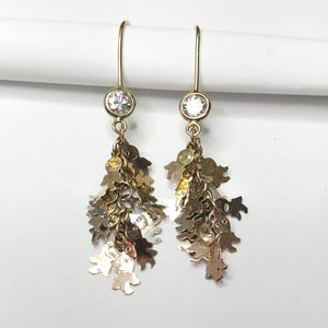 ARETES PAR ORO 14 K 2 GRMS (SEMINUEVO)