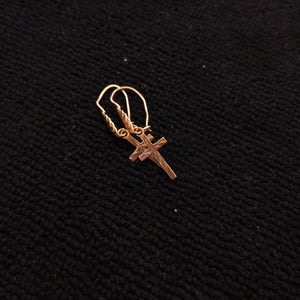 ARETES PAR ORO 10 K 0,90 GRMS (SEMINUEVO)