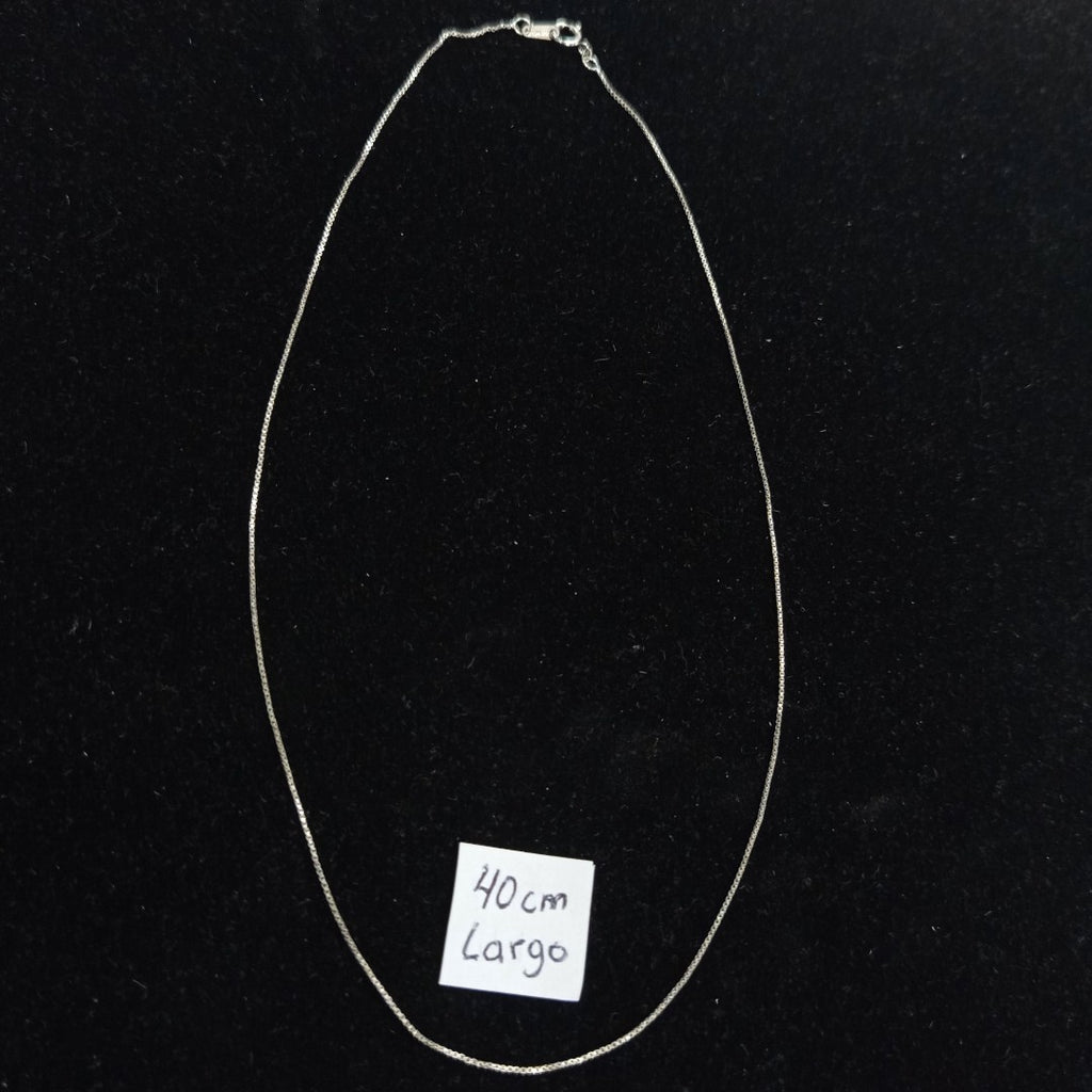 CADENA PLATA 1,00 GRMS (SEMINUEVO)