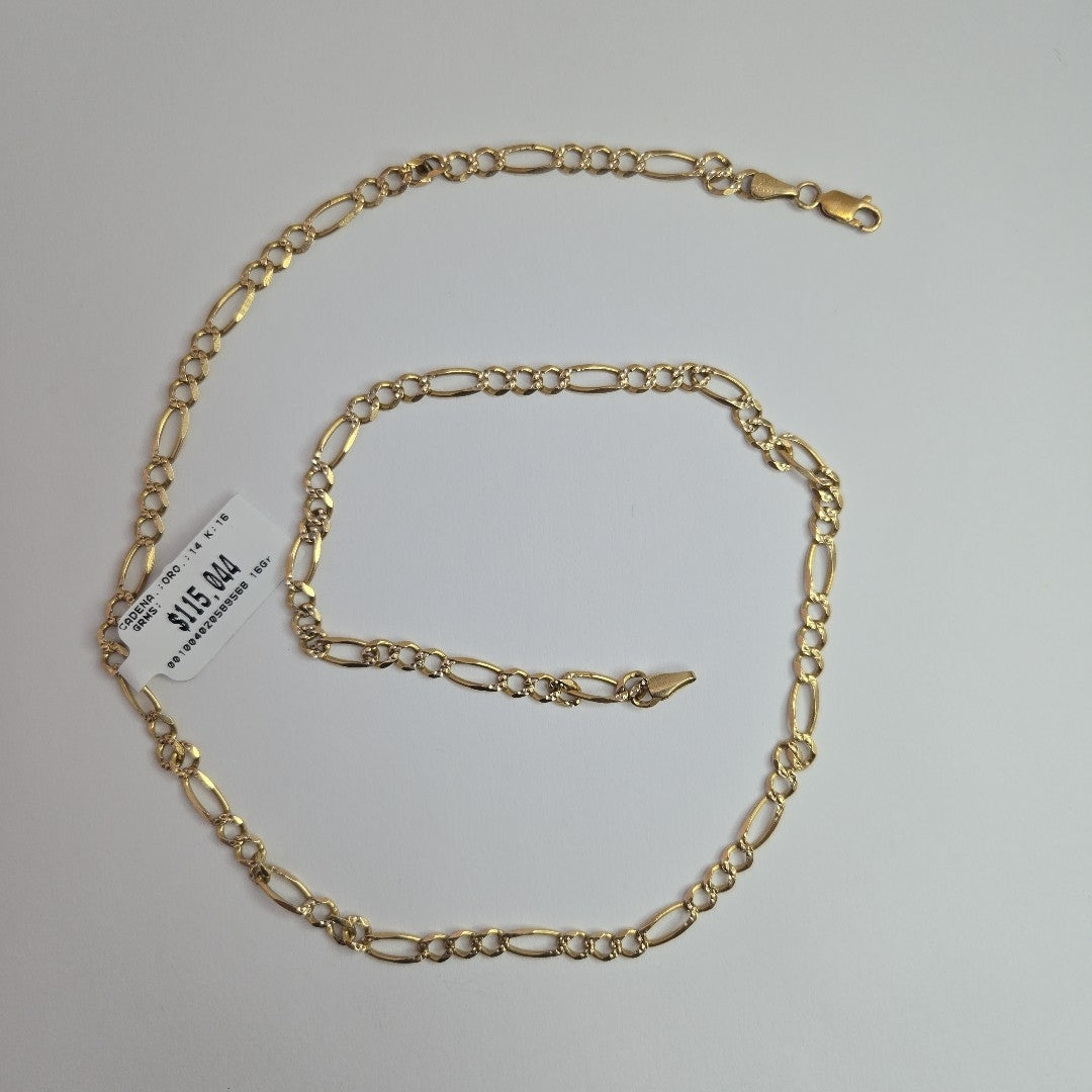 CADENA ORO 14 K 16 GRMS (SEMINUEVO)