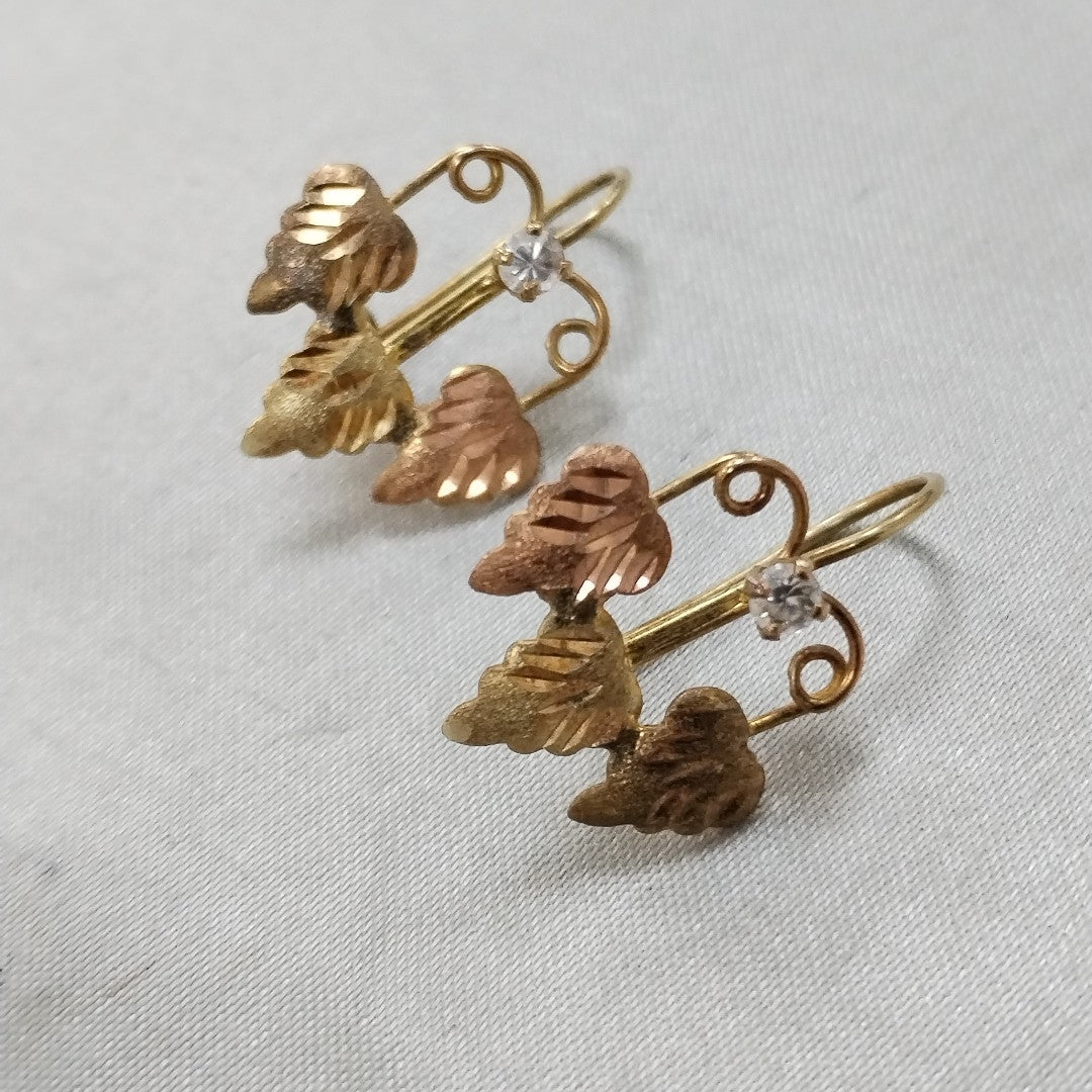 ARETES PAR ORO 8 K 2,00 GRMS (SEMINUEVO)