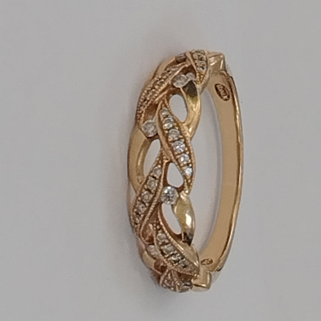 ANILLO ORO 14 K 3.2 GRMS (SEMINUEVO)