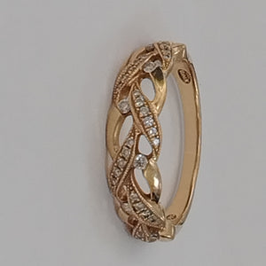 ANILLO ORO 14 K 3.2 GRMS (SEMINUEVO)