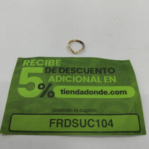 ANILLITO ORO 14 K 1.8 GRMS (SEMINUEVO)