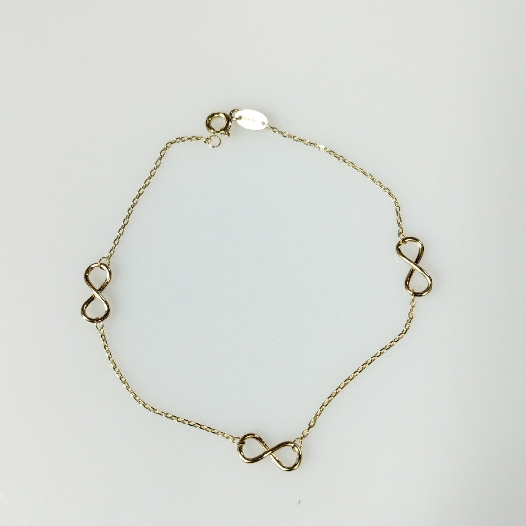 PULSERAS DAMA ORO 14K 0.8 (NUEVO)