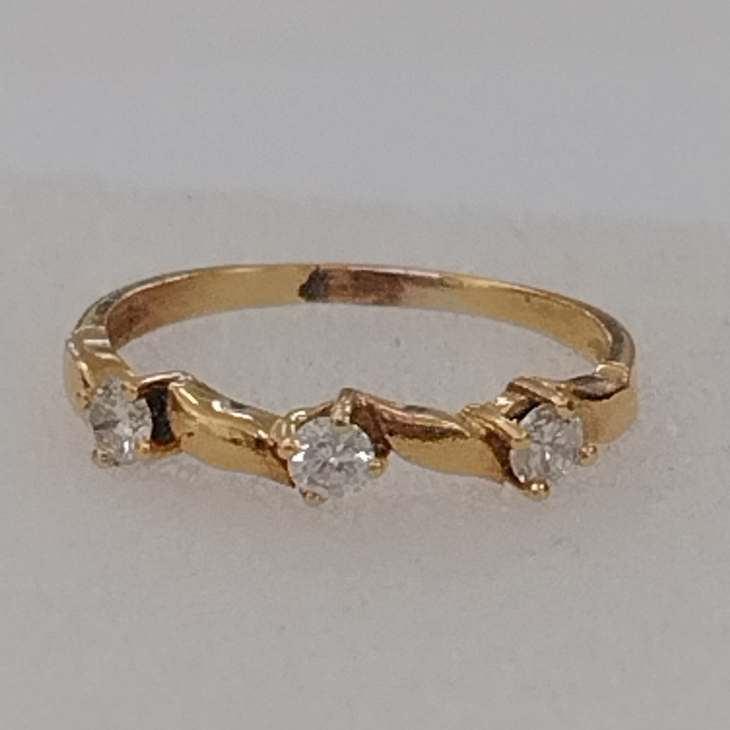 ANILLO ORO 10 K 2.1 GRMS (SEMINUEVO)