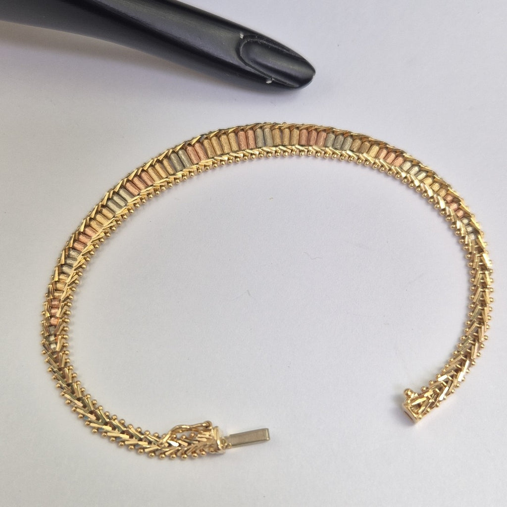 PULSERA ORO 14 K 12.5 GRMS (SEMINUEVO)
