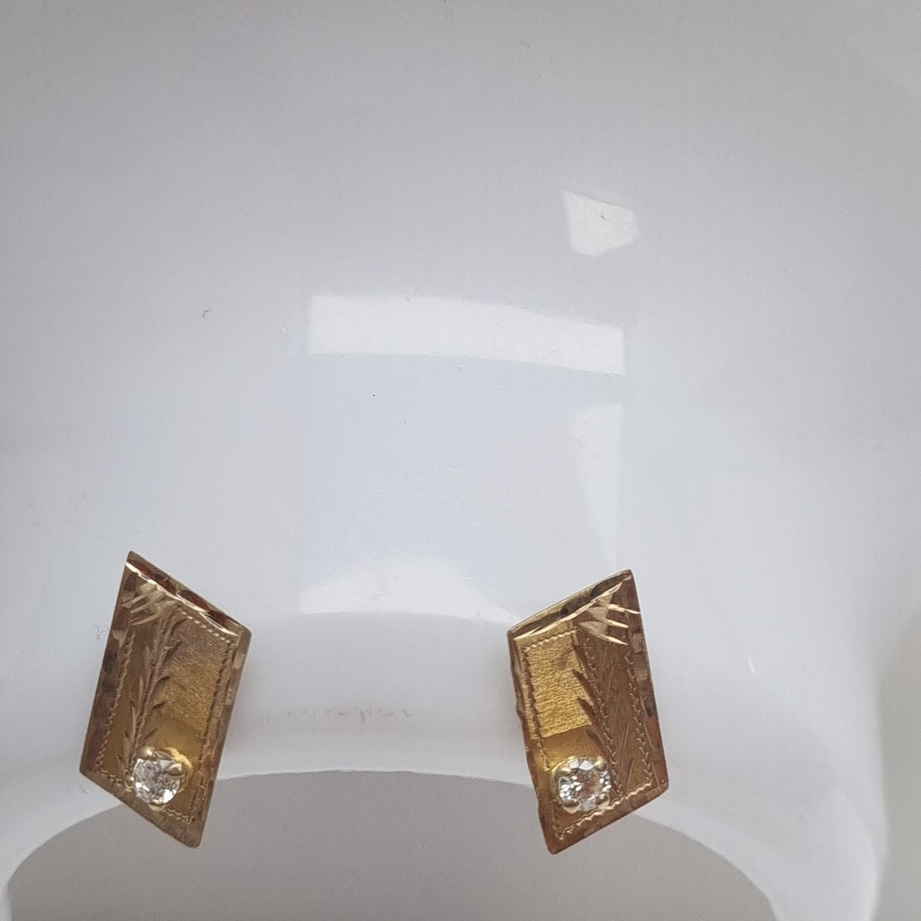 BROQUELES PAR ORO 10 K 1,00 GRMS (SEMINUEVO)