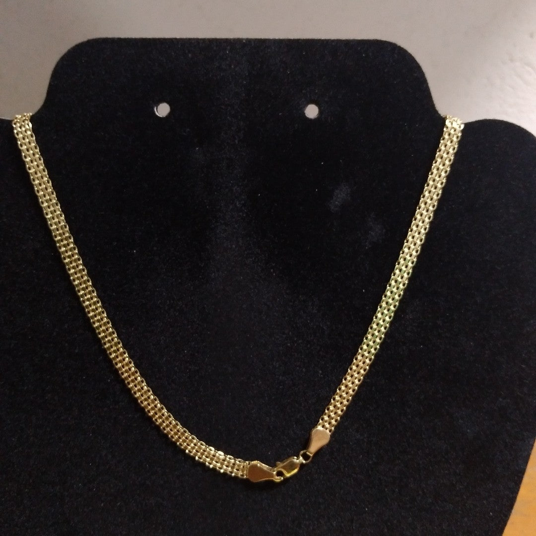 CADENA ESPECIAL 14K 50 CM 11.6 GR (NUEVO)