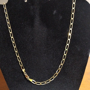 CADENA ESLABON 14K 60 CM 11.8 GR (NUEVO)