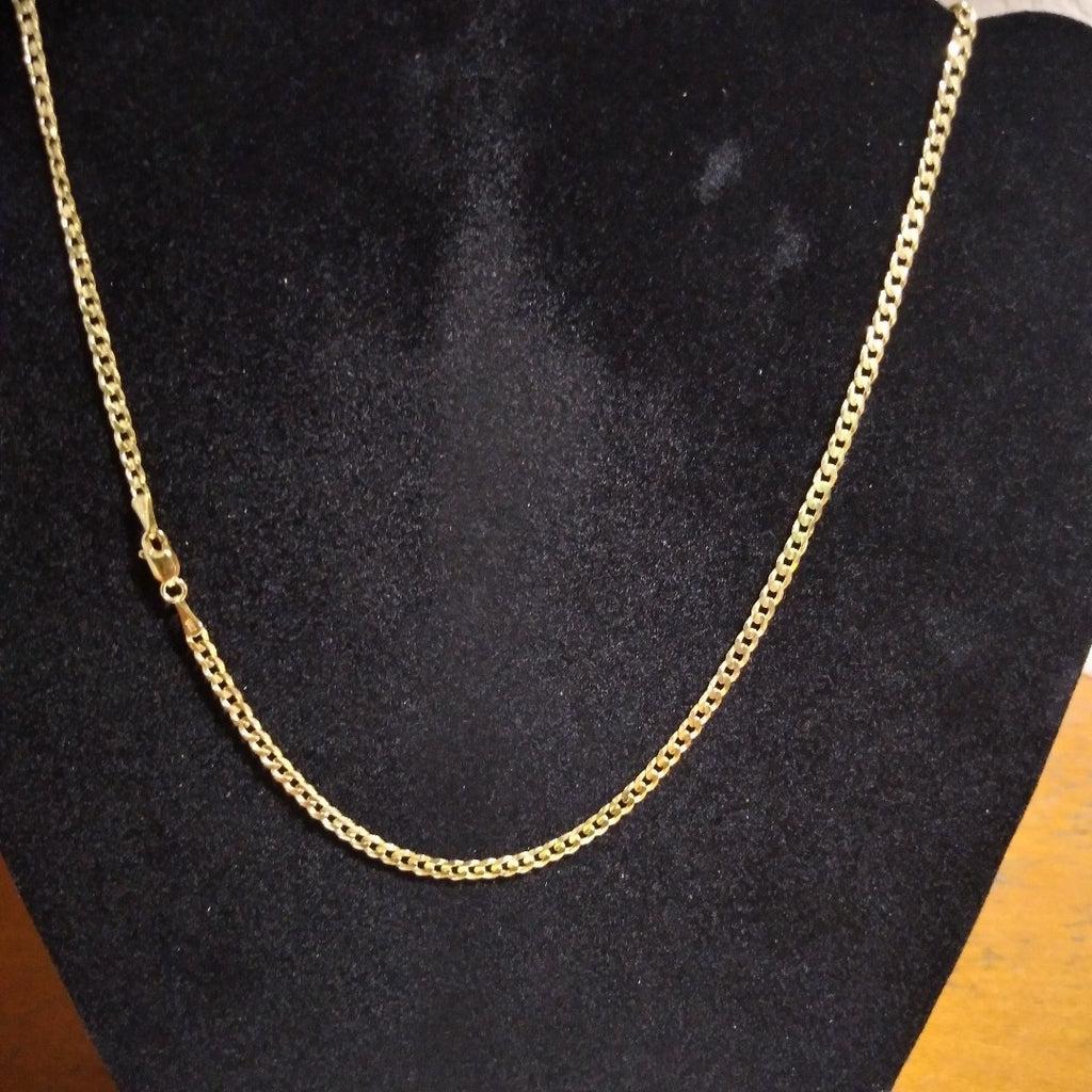 CADENA BARBADA 14K 60 CM 10 GR (NUEVO)