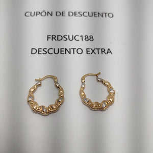 ARRACADAS ORO 14K 2 (NUEVO)