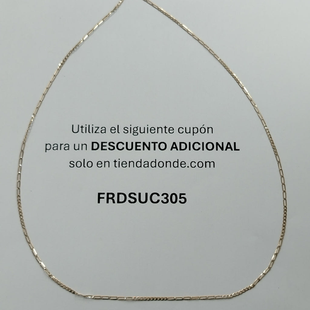CADENA ORO 14 K 1.8 GRMS (SEMINUEVO)