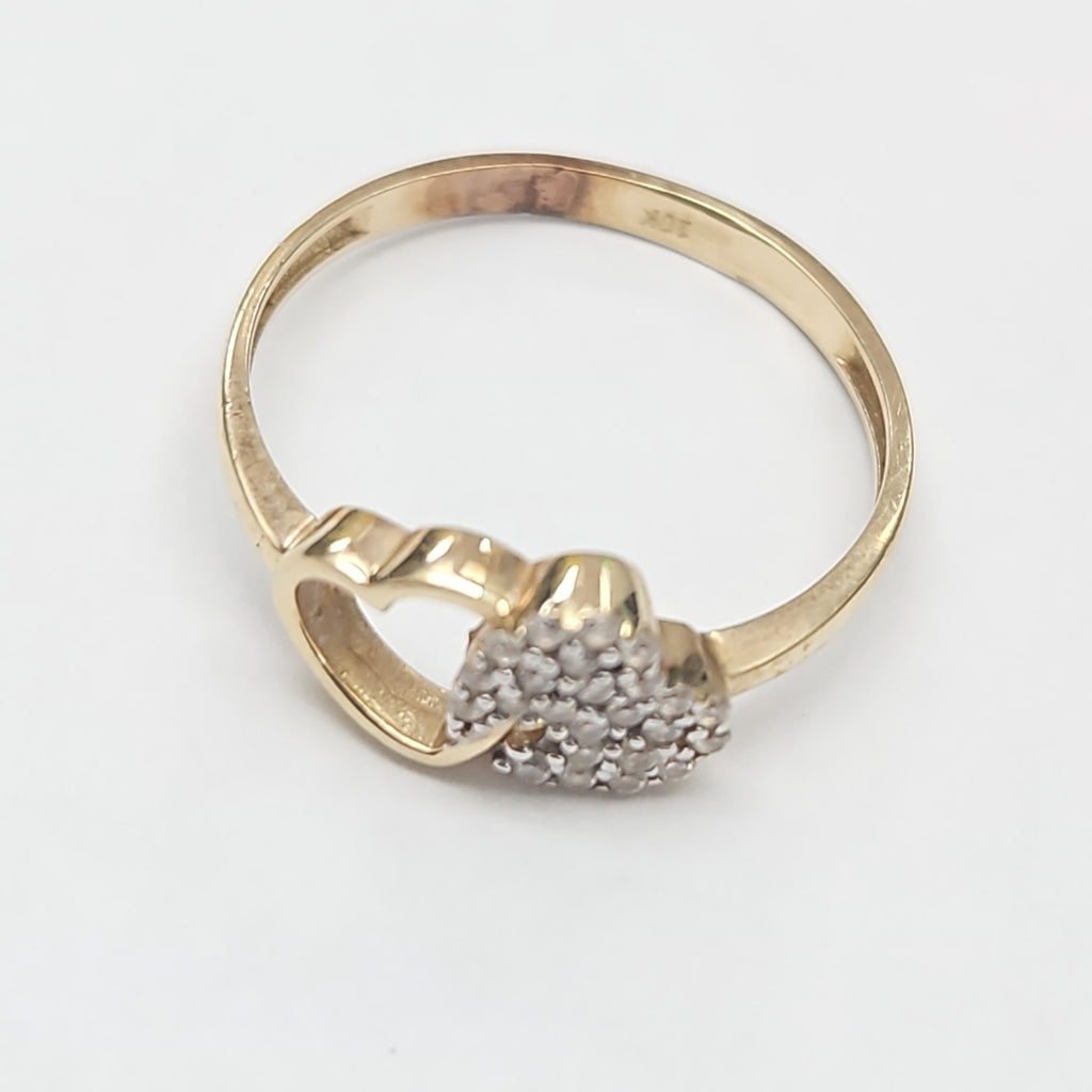 ANILLO ORO 10 K 1,60 GRMS (SEMINUEVO)