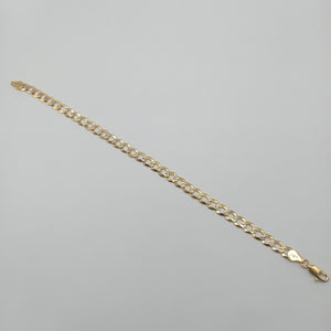 PULSERA BARBADA 14K 21 CM 6.4 GR (NUEVO)