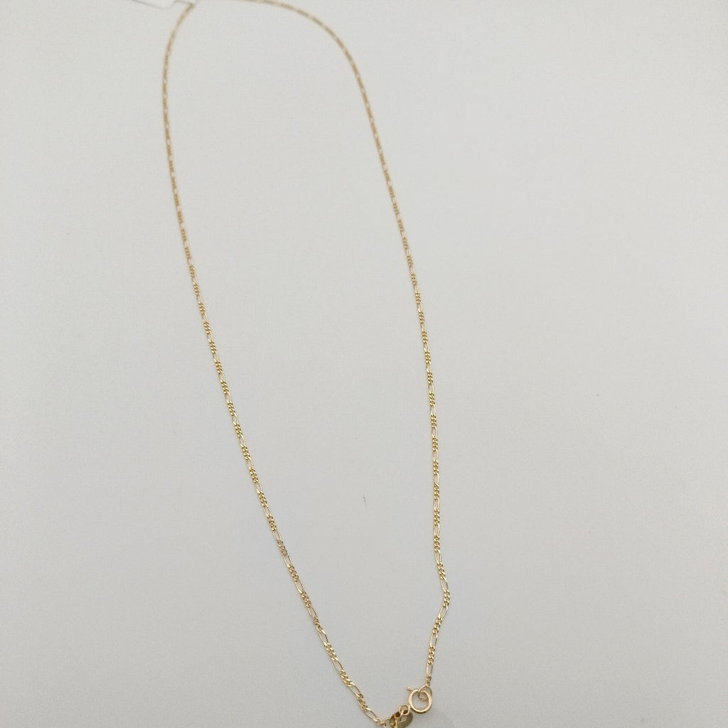 CADENAS TEJIDO 3X1 ORO 14K 55 CM 2.6 GR (NUEVO)