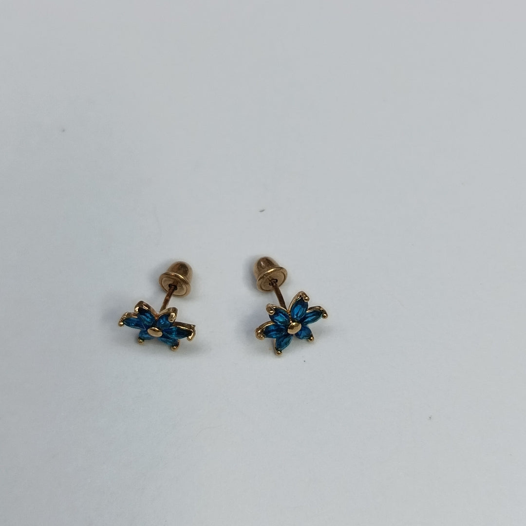 ARETES PAR ORO 10 K 0.6 GRMS (SEMINUEVO)