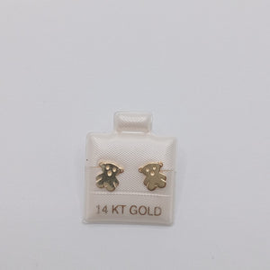 BROQUELES ORO 14K 1 (NUEVO)