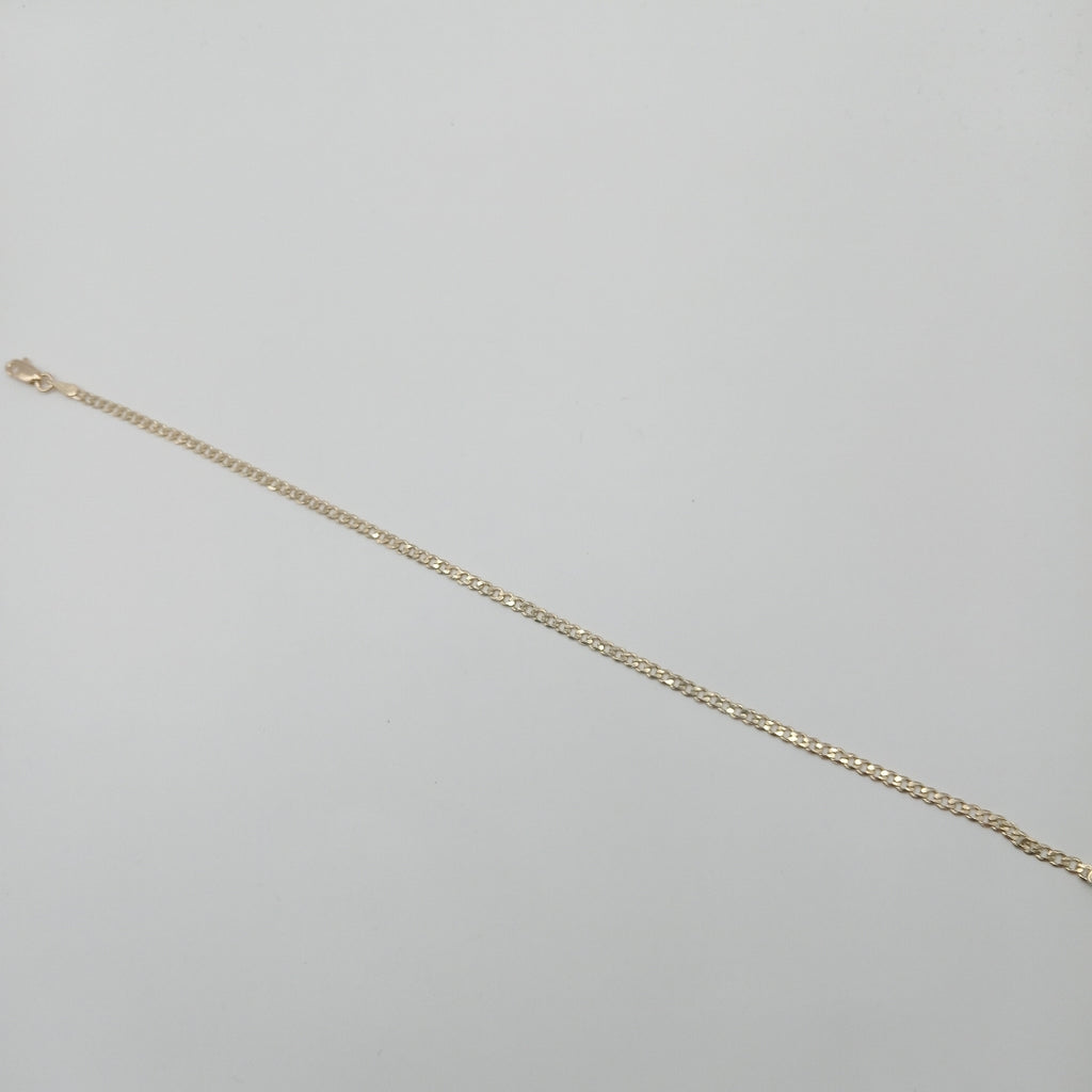 PULSERA BARBADA 14K 21 CM 2.3 GR (NUEVO)