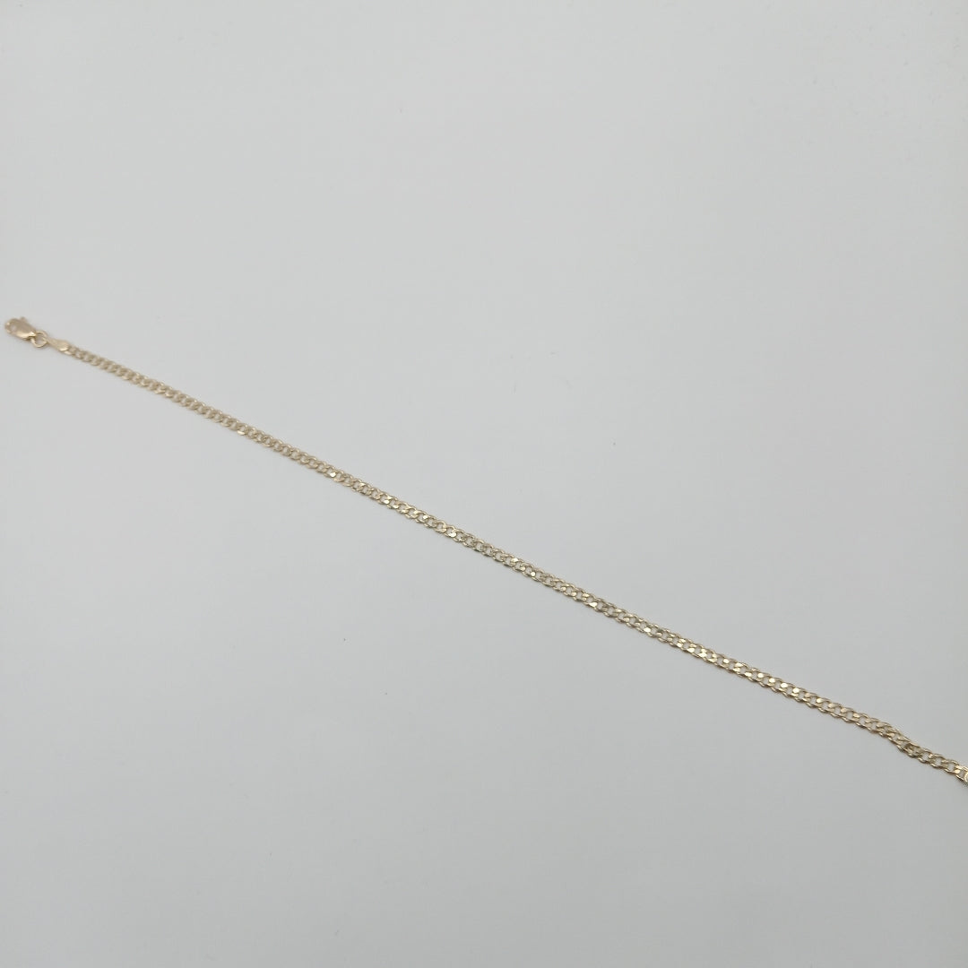 PULSERA BARBADA 14K 21 CM 2.3 GR (NUEVO)