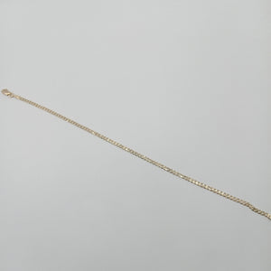 PULSERA BARBADA 14K 21 CM 2.3 GR (NUEVO)