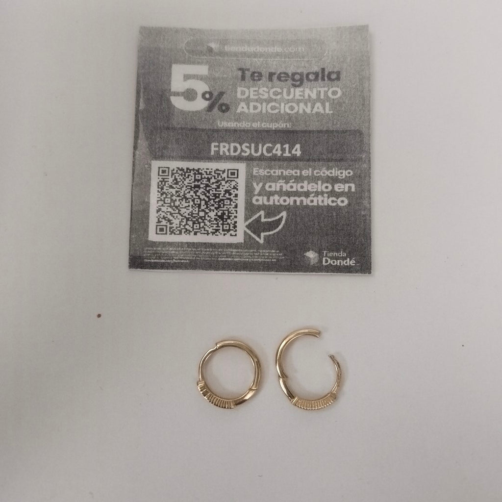 HUGGIES ORO 14K 1.3 (NUEVO)